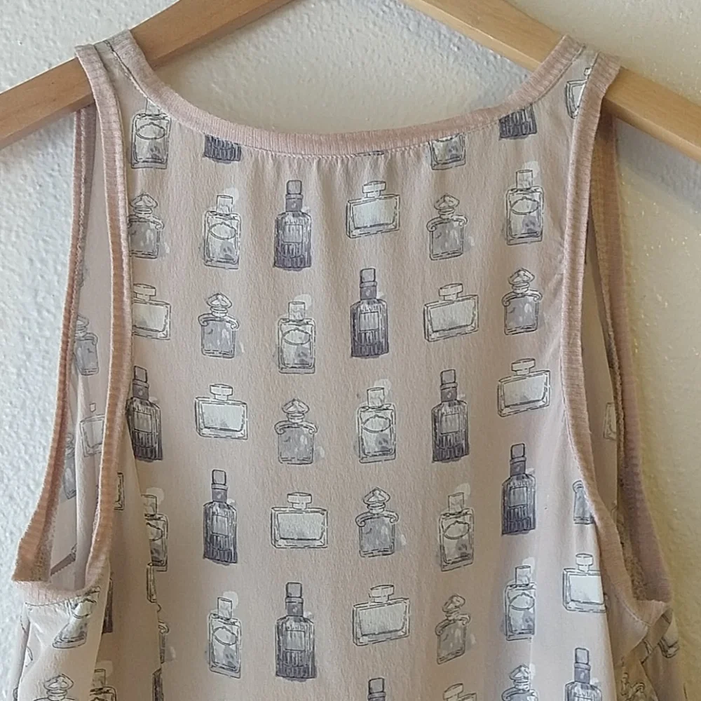 Joie Natural Rain 100% Silk Tank Top XS
